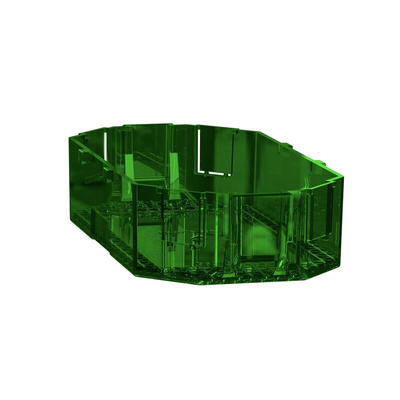 Schneider Electric Unica Series Plastic Frame for Use with Base Box, 125x23mm