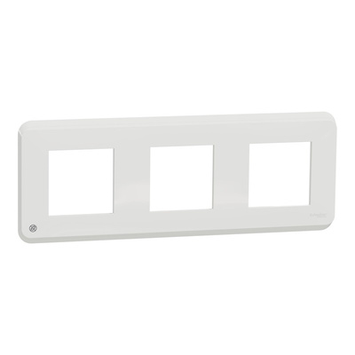 Schneider Electric New Unica Series Thermoplastic Frame, 227 x 85 x 10mm