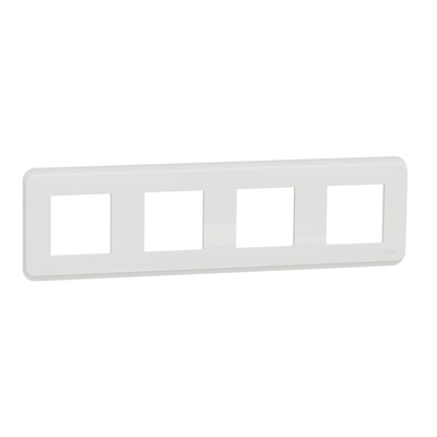 Schneider Electric New Unica Series Thermoplastic Frame, 298 x 85 x 10mm