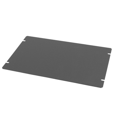 Hammond 1441 Series Steel Bottom Plate for Use with Steel Chassis, 6 x 10 x 1in