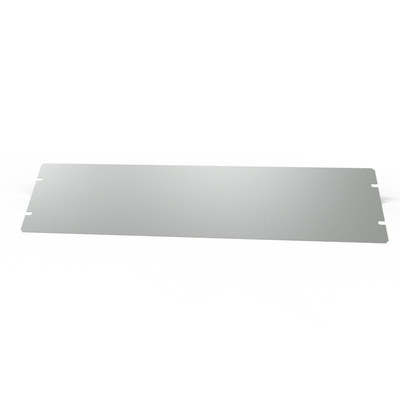 Hammond 1441 Series Steel Bottom Plate for Use with Steel Chassis, 4 x 17 x 3in