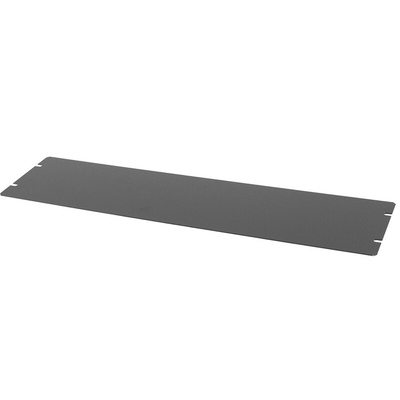 Hammond 1441 Series Steel Bottom Plate for Use with Steel Chassis, 4 x 17 x 3in