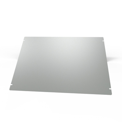 Hammond 1441 Series Steel Bottom Plate for Use with Steel Chassis, 12 x 17 x 2in