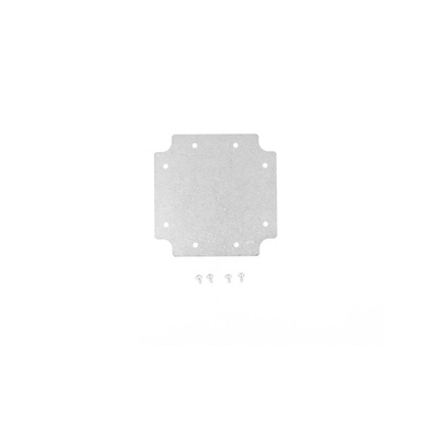 Hammond 1556 Series ABS Plastic Panel for Use with General Purpose Enclosure, 104 x 104 x 2mm