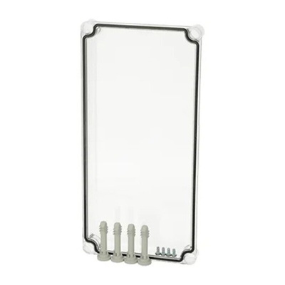 Fibox Polycarbonate Cover, 380 x 190 x 30mm