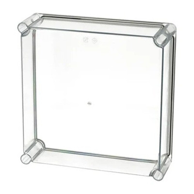 Fibox Polycarbonate Cover, 280 x 280 x 80mm