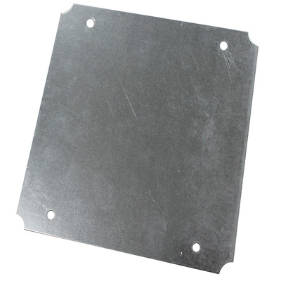 CAMDENBOSS CHDASMP Series Steel Mounting Plate for Use with X Series Heavy Duty Enclosure, 179 x 129 x 1.6mm