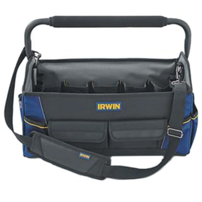 Irwin Fabric Tote Tray with Shoulder Strap 500mm x 275mm x 250mm