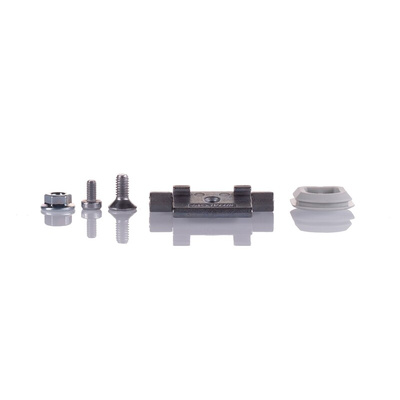 Rittal Kx Series Die Cast Zinc Hinge Cover for Use with Kx Terminal Box, 130 x 50mm