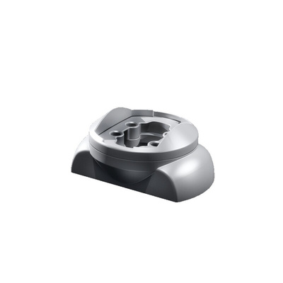 Rittal CP Series Die Cast Zinc Support Plate for Use with Support Arm Connection, 120 x 65mm