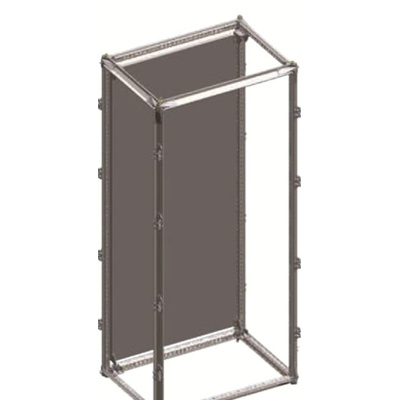 ABB RAL 7035 Steel Frame with Rear Wall, 364mm W, 325mm L For Use With Cabinets TriLine
