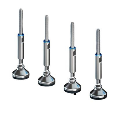 Rittal HD Series Stainless Steel Leveling Foot for Use with Enclosure, M12