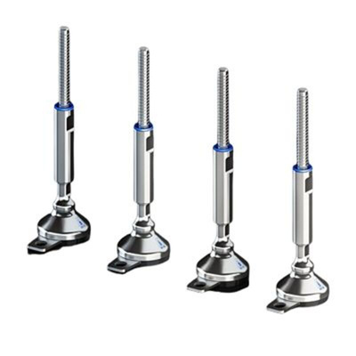 Rittal HD Series Stainless Steel Leveling Foot for Use with Enclosure, M12