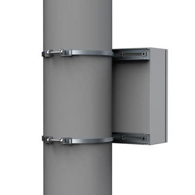 nVent HOFFMAN EPF Series Mild Steel Pole Mounting Kit, 35 x 396 x 25mm
