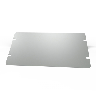 Hammond 1441 Series Steel Bottom Plate for Use with Steel Chassis, 4 x 8 x 1in