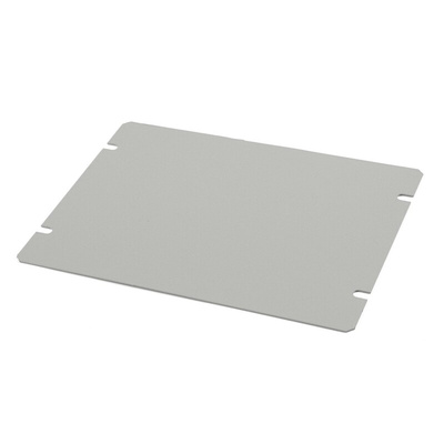 Hammond 1441 Series Steel Bottom Plate for Use with Steel Chassis, 5 x 7 x 2in