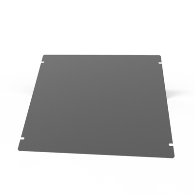 Hammond 1441 Series Steel Bottom Plate for Use with Steel Chassis, 10 x 12 x 2in