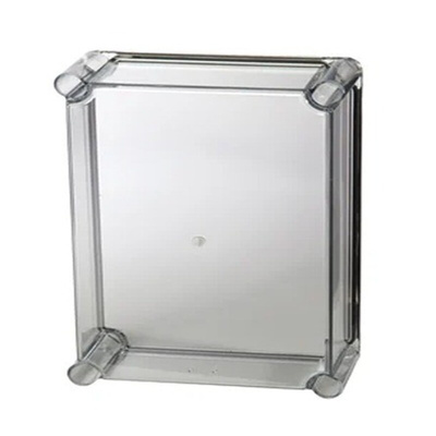 Fibox Polycarbonate Cover, 280 x 190 x 80mm