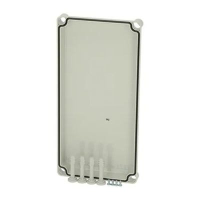 Fibox Polycarbonate Cover, 380 x 190 x 30mm