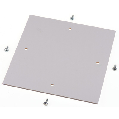 Spelsberg Plastic Mounting Plate, 3mm H, 150mm W, 150mm L for Use with TK Enclosure