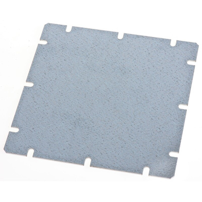 Fibox Steel Mounting Plate, 1.5mm H, 148mm W, 148mm L for Use with MNX Series