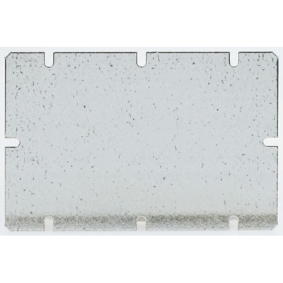 Fibox Steel Mounting Plate, 1.5mm H, 48mm W, 98mm L for Use with MNX Series