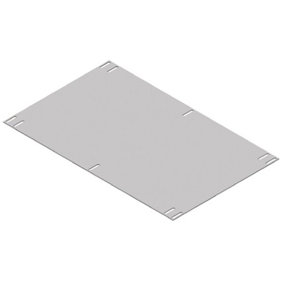 CAMDENBOSS Steel Mounting Plate, 1mm H, 242mm W, 143mm L for Use with 110 Instrument Case