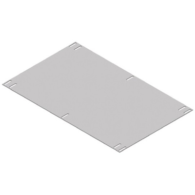 CAMDENBOSS Steel Mounting Plate, 1mm H, 242mm W, 143mm L for Use with 110 Instrument Case