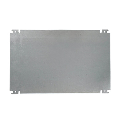 nVent HOFFMAN Steel Mounting Plate, 400mm H, 400mm W for Use with GL66 Enclosure