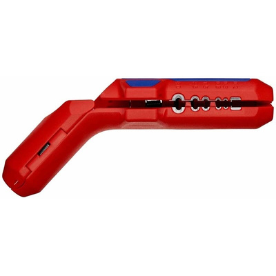 Knipex Cable Stripper for use with 3 x 1.5 mm² → 5 x 2.5 mm² Cable, All Common Round, CAT 5 - 7, Coax Cable,
