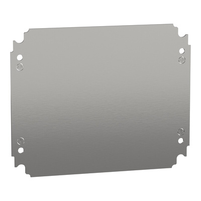 Schneider Electric Spacial Series Galvanised Steel Mounting Plate, 300mm H, 250mm W, 200mm L for Use with Spacial CRN,