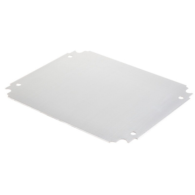 Schneider Electric Spacial Series Galvanised Steel Mounting Plate, 300mm H, 250mm W, 200mm L for Use with Spacial CRN,