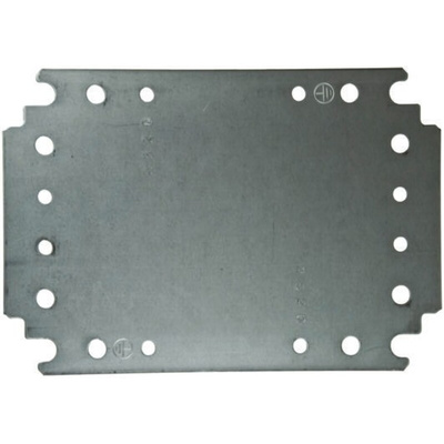 Schneider Electric Spacial Series Galvanised Steel Mounting Plate, 1.8mm H, 650mm W, 450mm L for Use with Spacial CRN,