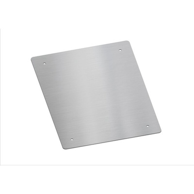 Spelsberg Stainless Steel Mounting Plate, 2mm H, 293mm W, 393mm L for Use with GEOS 3040 Housing Rear Cover