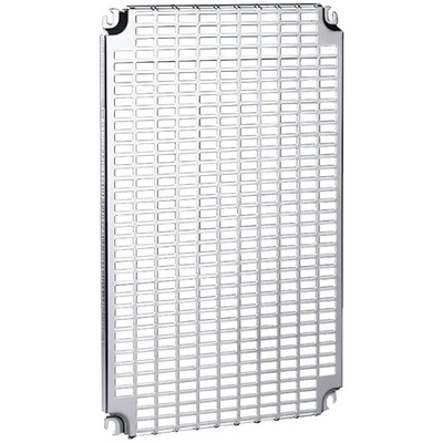 Schneider Electric Telequick Series Steel Perforated Plate for Use with Spacial CRN, Thalassa PLM, 450 x 451 x 15mm