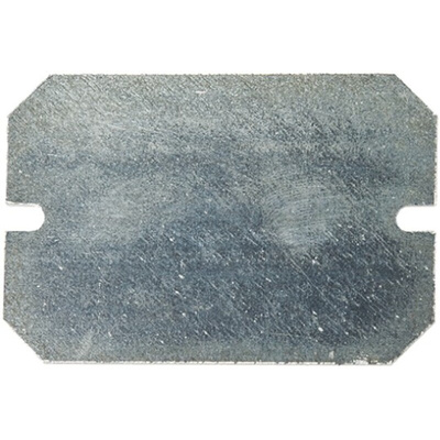 Fibox Steel Mounting Plate, 94mm H, 1.5mm W, 125mm L for Use with H Series, M Series