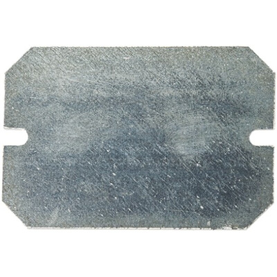 Fibox Steel Mounting Plate, 94mm H, 1.5mm W, 185mm L for Use with M Series