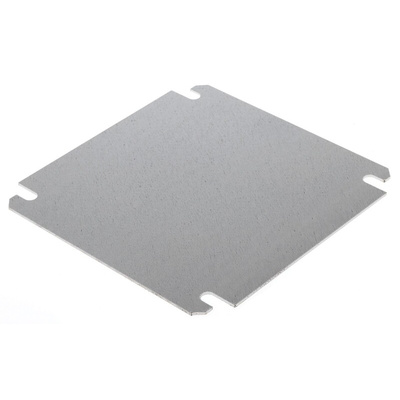Fibox Metal Mounting Plate, 148mm H, 1.5mm W, 148mm L for Use with EK Series
