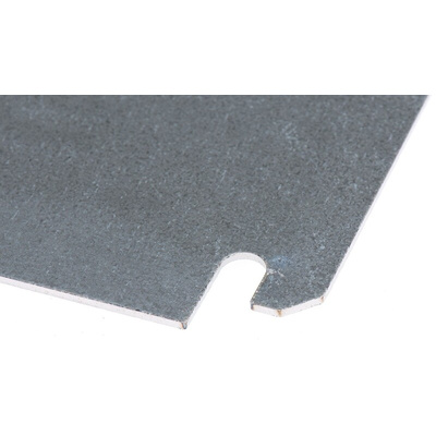 Fibox Metal Mounting Plate, 148mm H, 1.5mm W, 238mm L for Use with EK Series