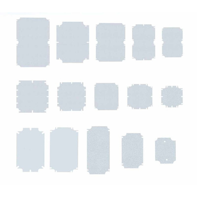 RS PRO Mounting Plate, 8mm H, 88mm W, 138mm L