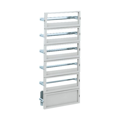 Schneider Electric NSYD Series RAL 7035 Modular Distribution Chassis, 1500mm H, 750mm W For Use With Spacial CRN