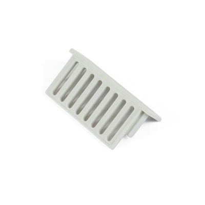 Hammond 1597DIN Series PC Cover, 16mm H, 10.2mm W, 35mm L for Use with 1597DIN2GY, 1597DIN4GY