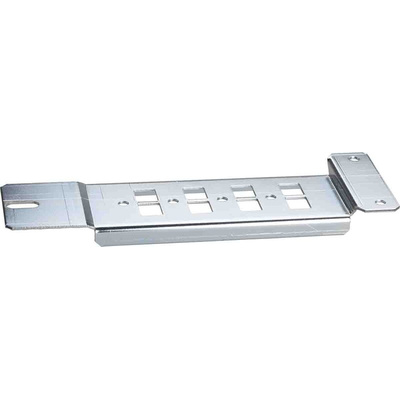 Schneider Electric NSYMPS Series Mounting Plate, 50mm H, 75mm W for Use with Spacial SF, Spacial SM