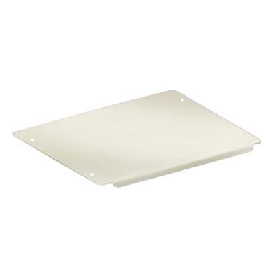 Schneider Electric NSYTSPC Series RAL 7035 Roof Plate, 13mm H, 420mm W for Use with SF Roof For Actassi Plates