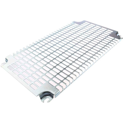 Schneider Electric Steel Perforated Mounting Plate, 2mm H, 200mm W, 450mm L for Use with Spacial CRN Enclosure, Spacial