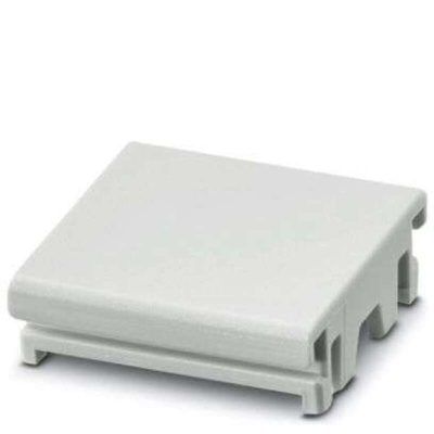 Phoenix Contact ICS Series RAL 7035 Polyamide Terminal Cover, 7mm H, 20mm W, 22.5mm L