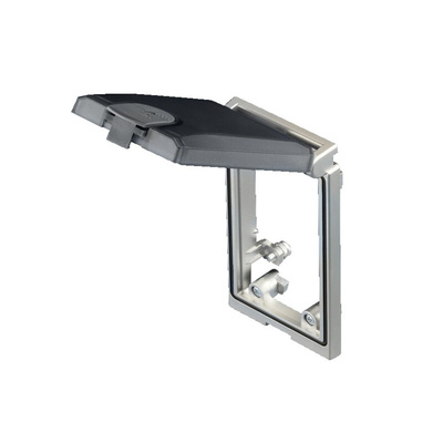 Rittal SZ Series Polycarbonate Mounting Frame For Use With Interfaces And Sockets