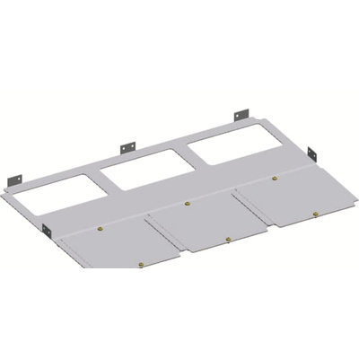 ABB Base Plate, 1.262m W, 212mm L for Use with Cabinets TriLine