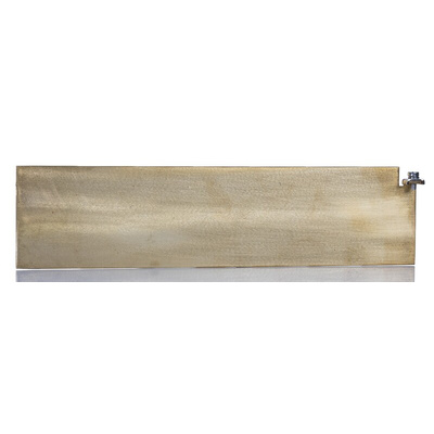 RS PRO Brass Gland Plate, 3mm H, 61.8mm W, 310mm L for Use with RS PRO GRP Enclosure
