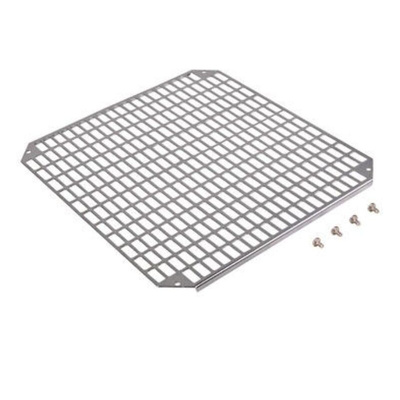 Fibox Galvanised Steel Perforated Mounting Plate, 450mm W for Use with ARCA Series